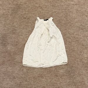 Banana Republic Cream Sleeveless Blouse